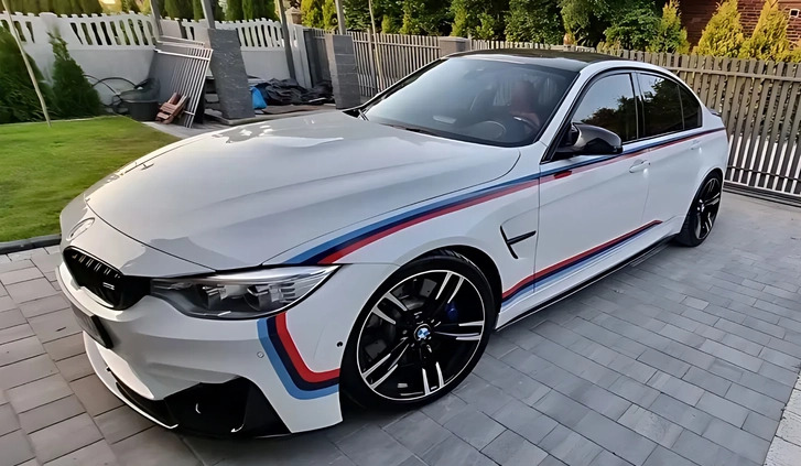 BMW M3 cena 179000 przebieg: 77000, rok produkcji 2015 z Łódź małe 211